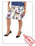 2 Asymmetrical ruffle Skort with elasticized waist - SH010